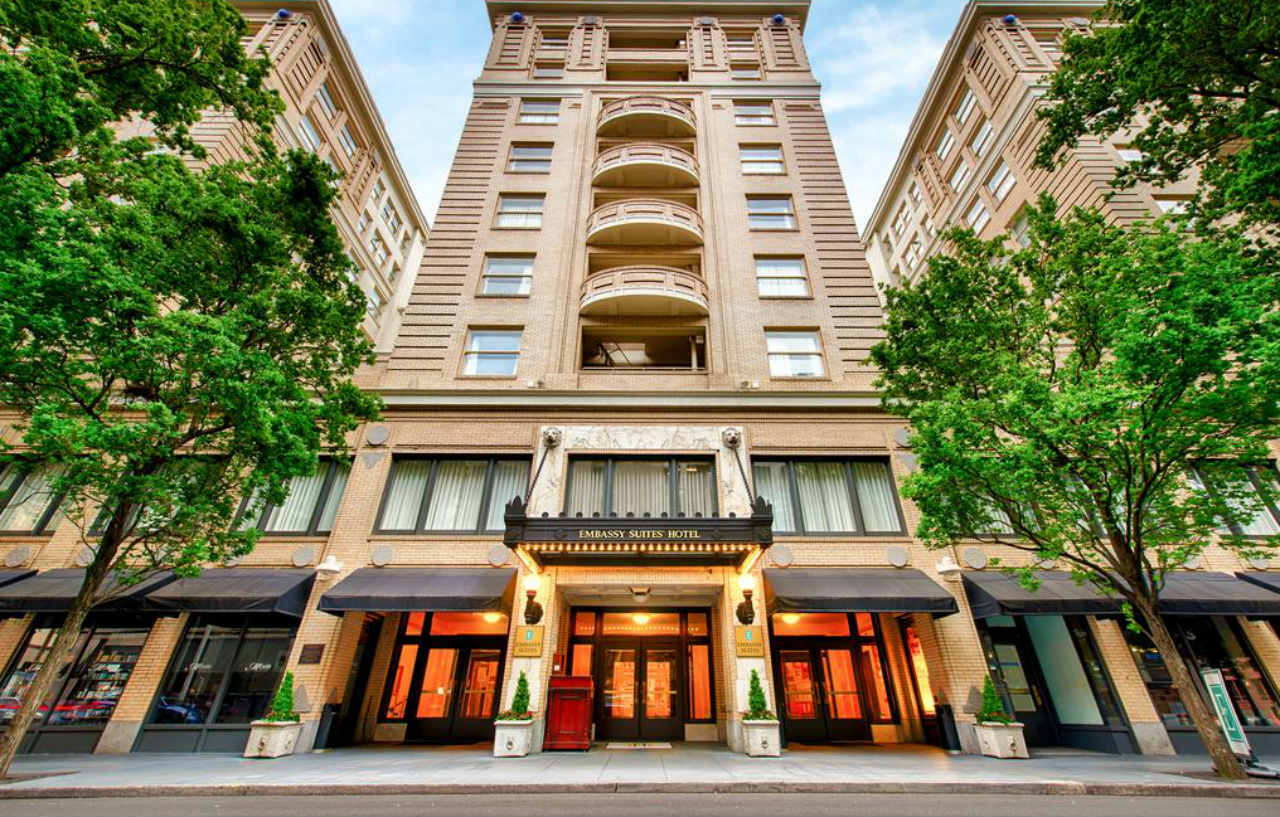 Embassy Suites By Hilton Portland Downtown Exterior foto